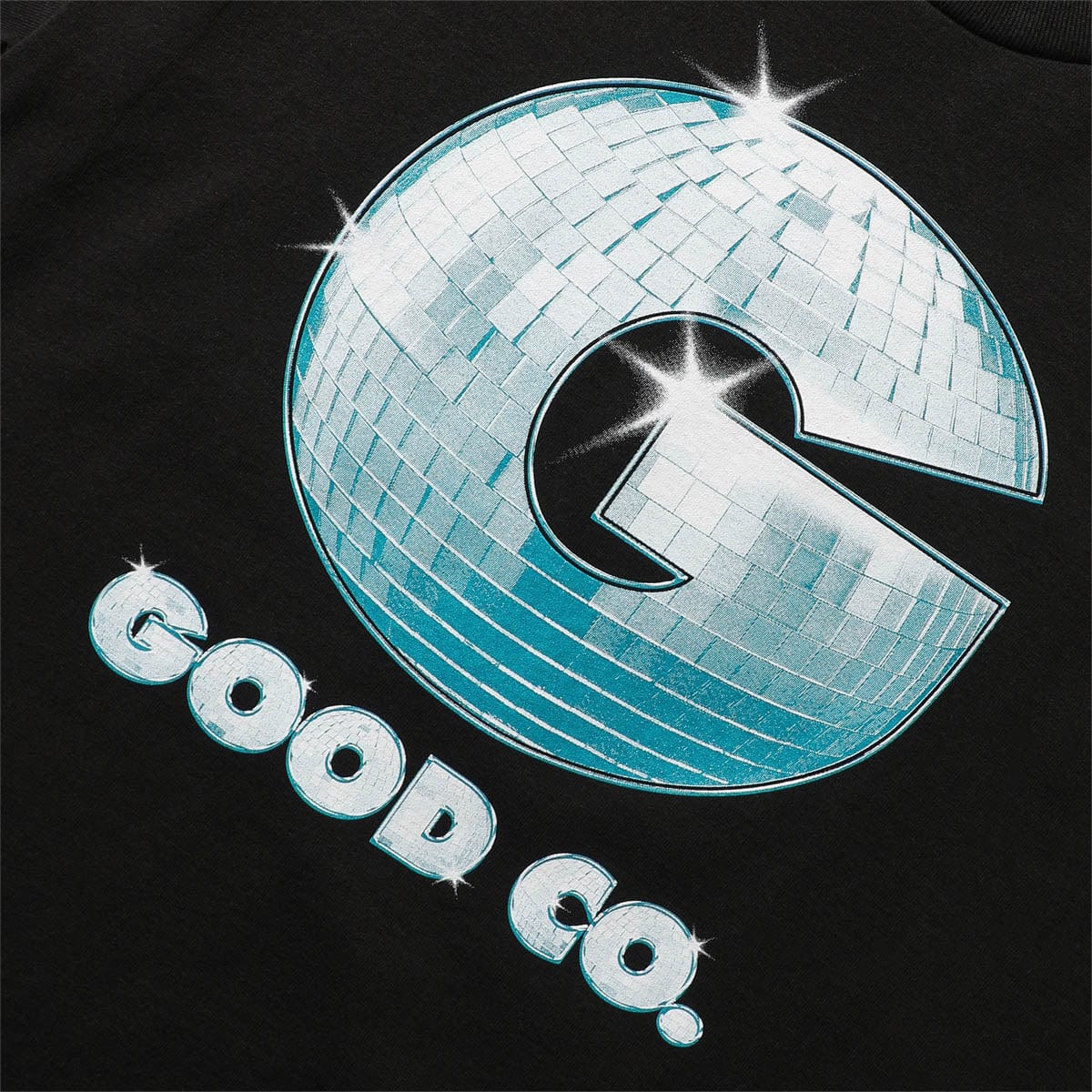 The Good Company WORLD PARTY TEE BLACK 