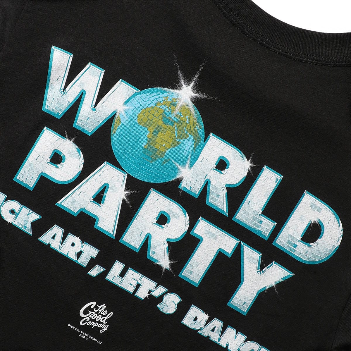 The Good Company T-Shirts WORLD PARTY T-SHIRT