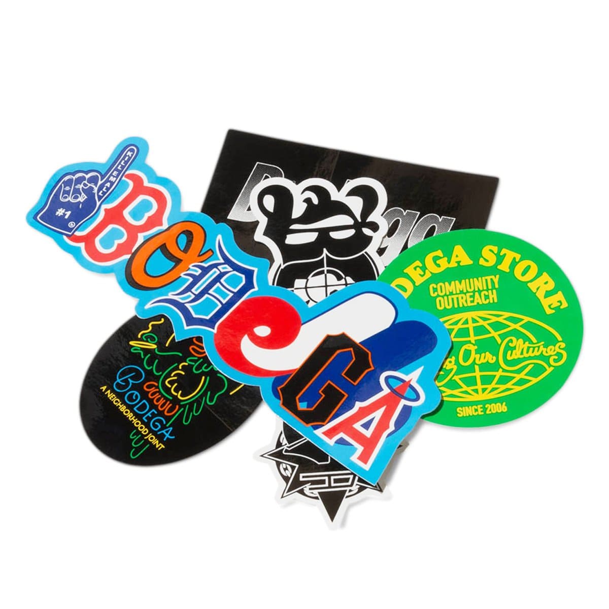 Bodega Odds & Ends MULTI / O/S BDGA STICKER PACK