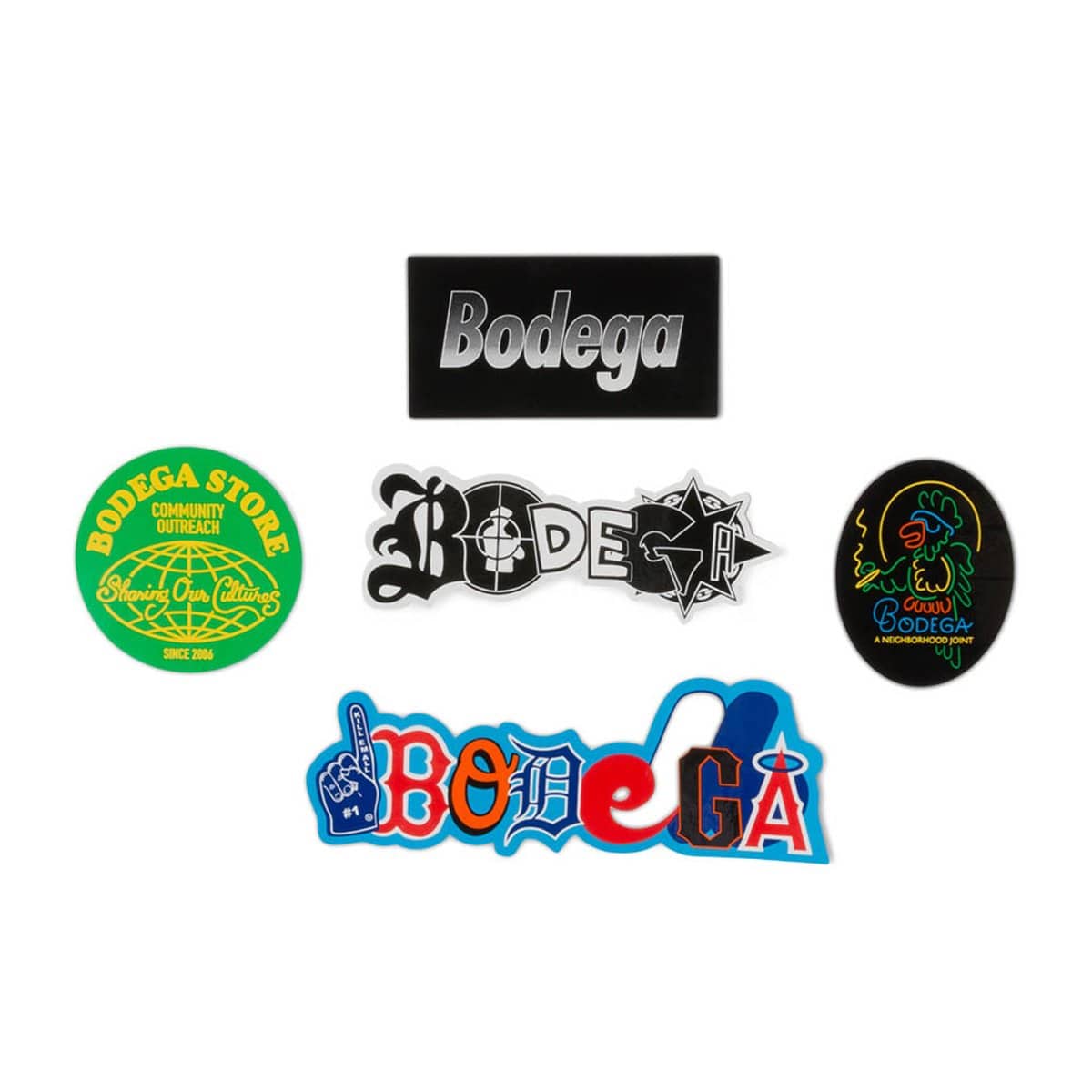 Bodega Odds & Ends MULTI / O/S BDGA STICKER PACK