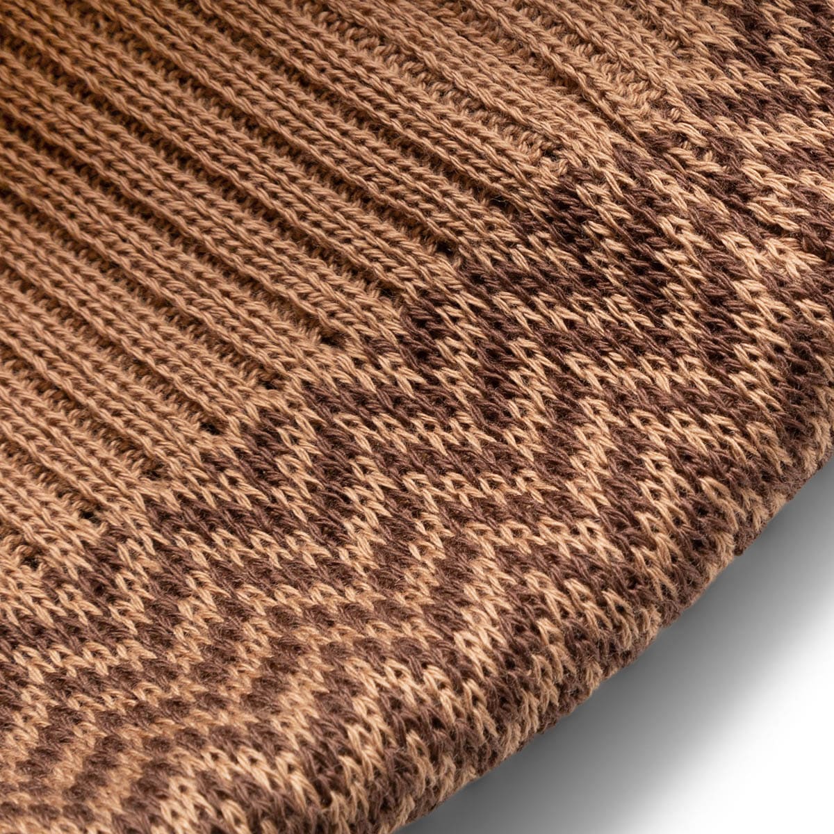 Bodega Headwear BROWN / O/S HERRINGBONE BEANIE