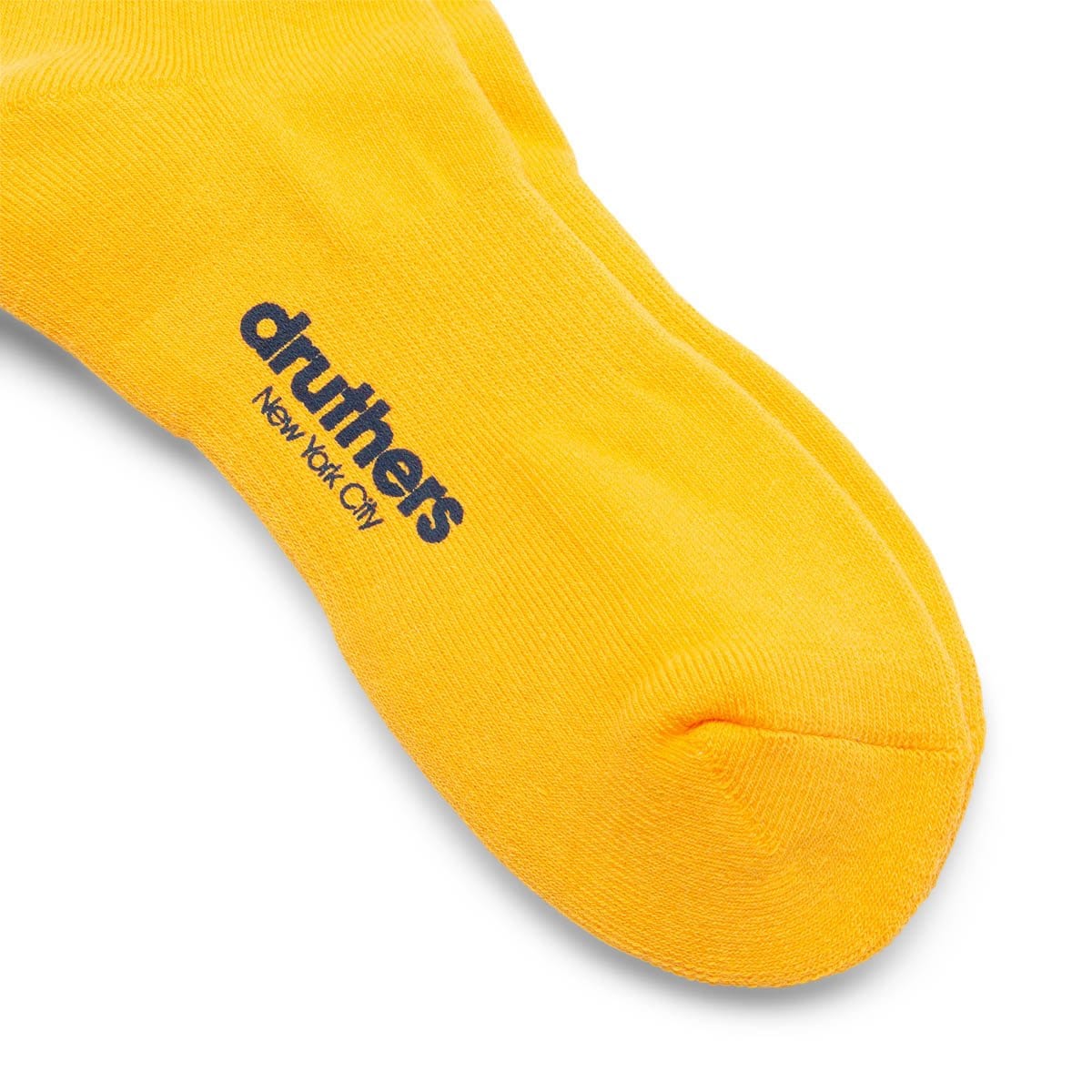 Bodega  Socks YELLOW / O/S x Druthers SERIF EVERYDAY SOCK