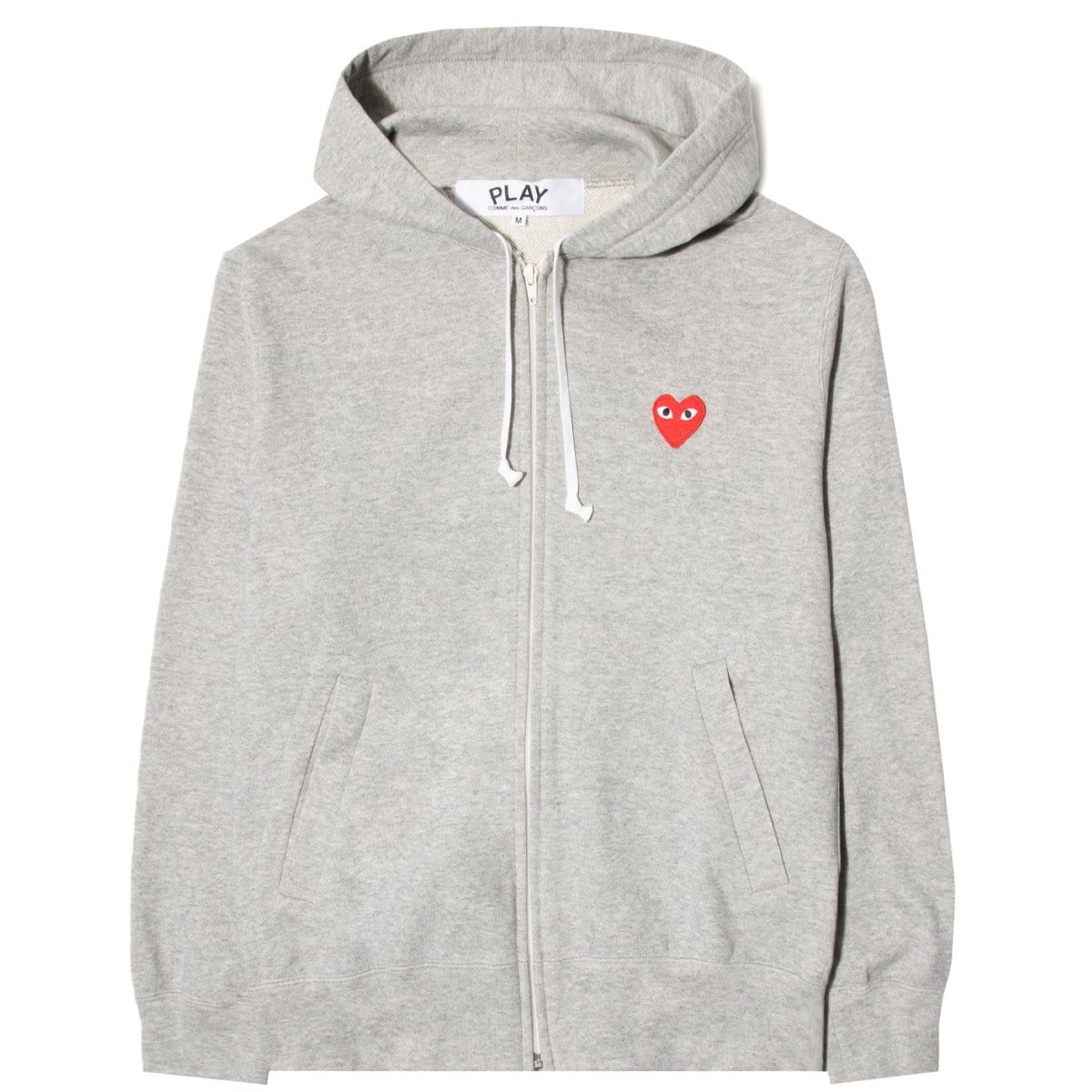 Comme des Garçons Play Hoodies & Sweatshirts PLAY ZIP HOODED SWEATSHIRT