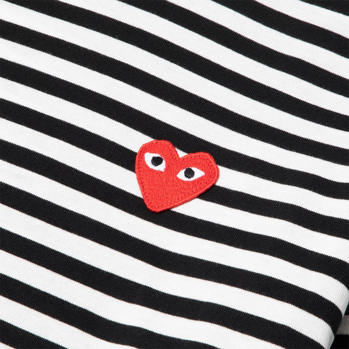 Comme des Garçons Play T-Shirts PLAY STRIPED T-SHIRT