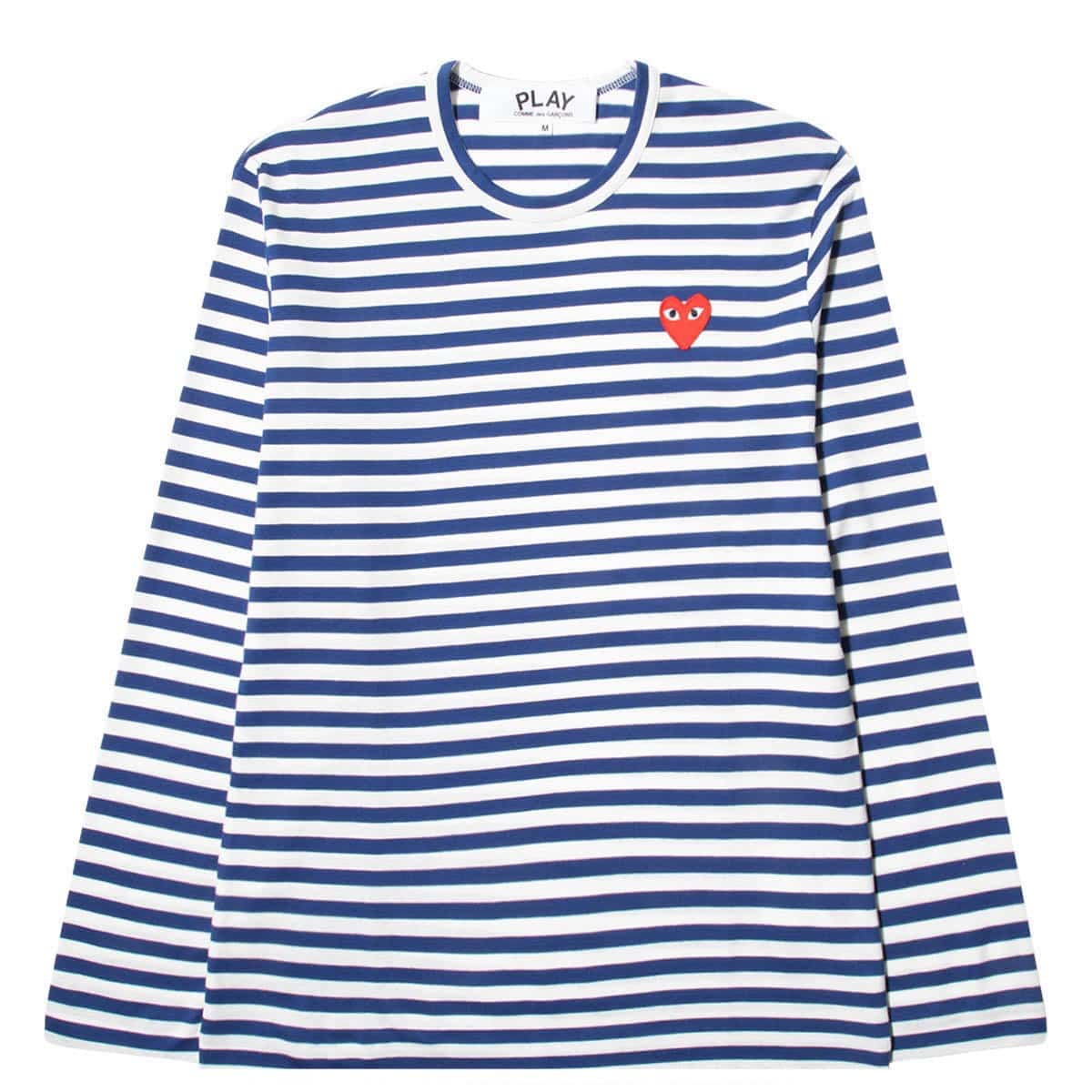 Comme des Garçons Play T-Shirts PLAY STRIPED T-SHIRT