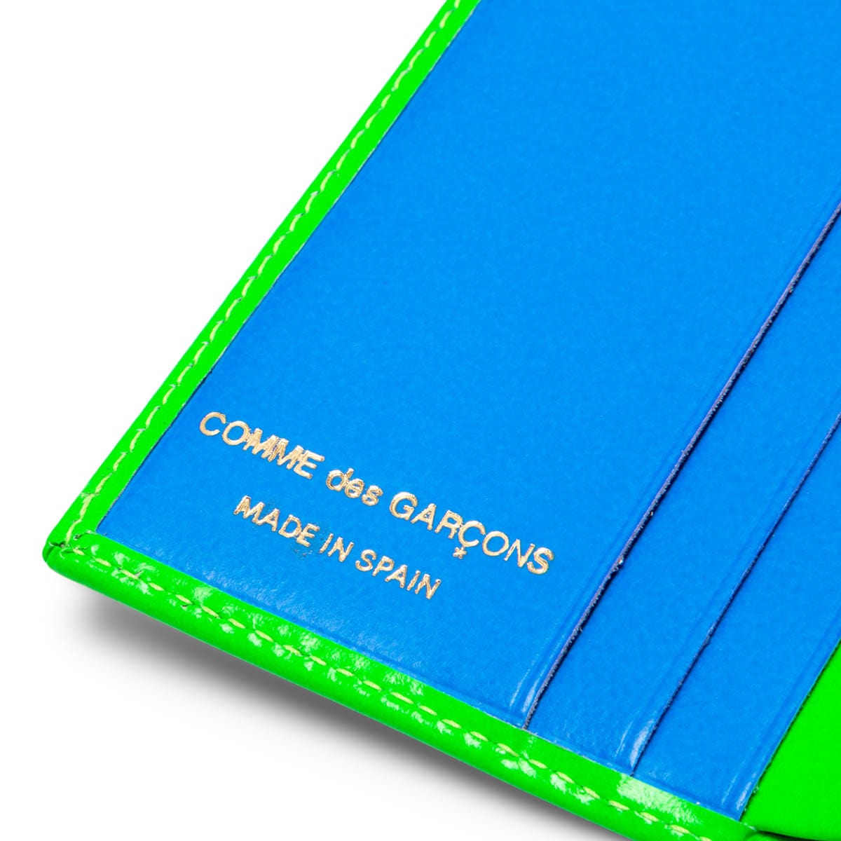 Comme des Garçons Wallets Wallets & Cases GREEN/ORANGE / O/S SUPER FLUO WALLET