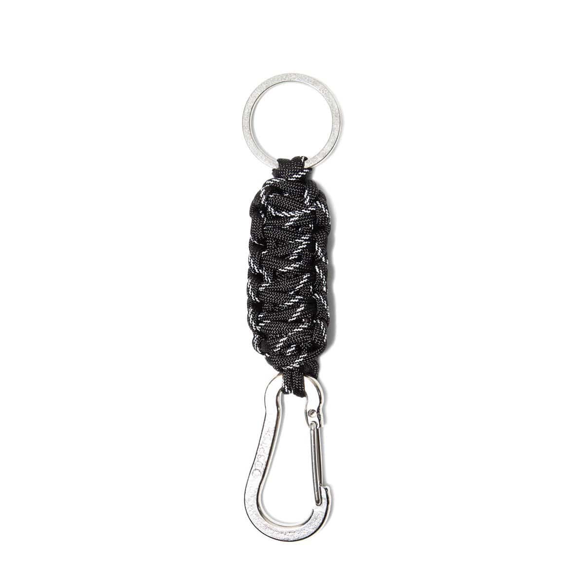 DSPTCH Odds & Ends BLACK 3M/STEEL / O/S BRAIDED KEY CHAIN