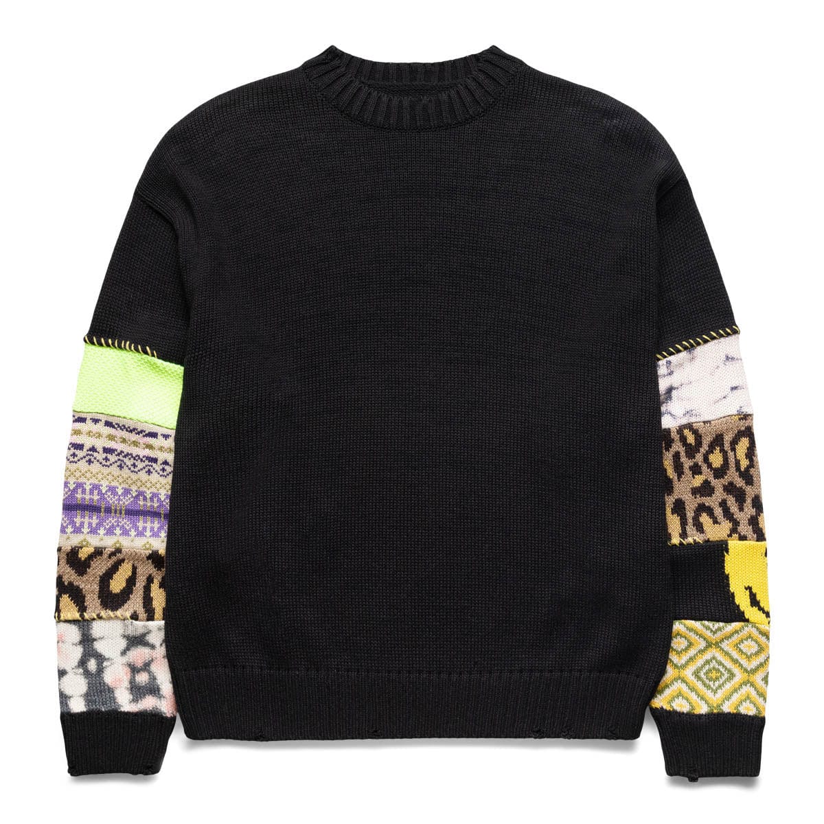 Kapital Knitwear 5G COTTON KNIT HIPPIE SLEEVE CREW SWEATER