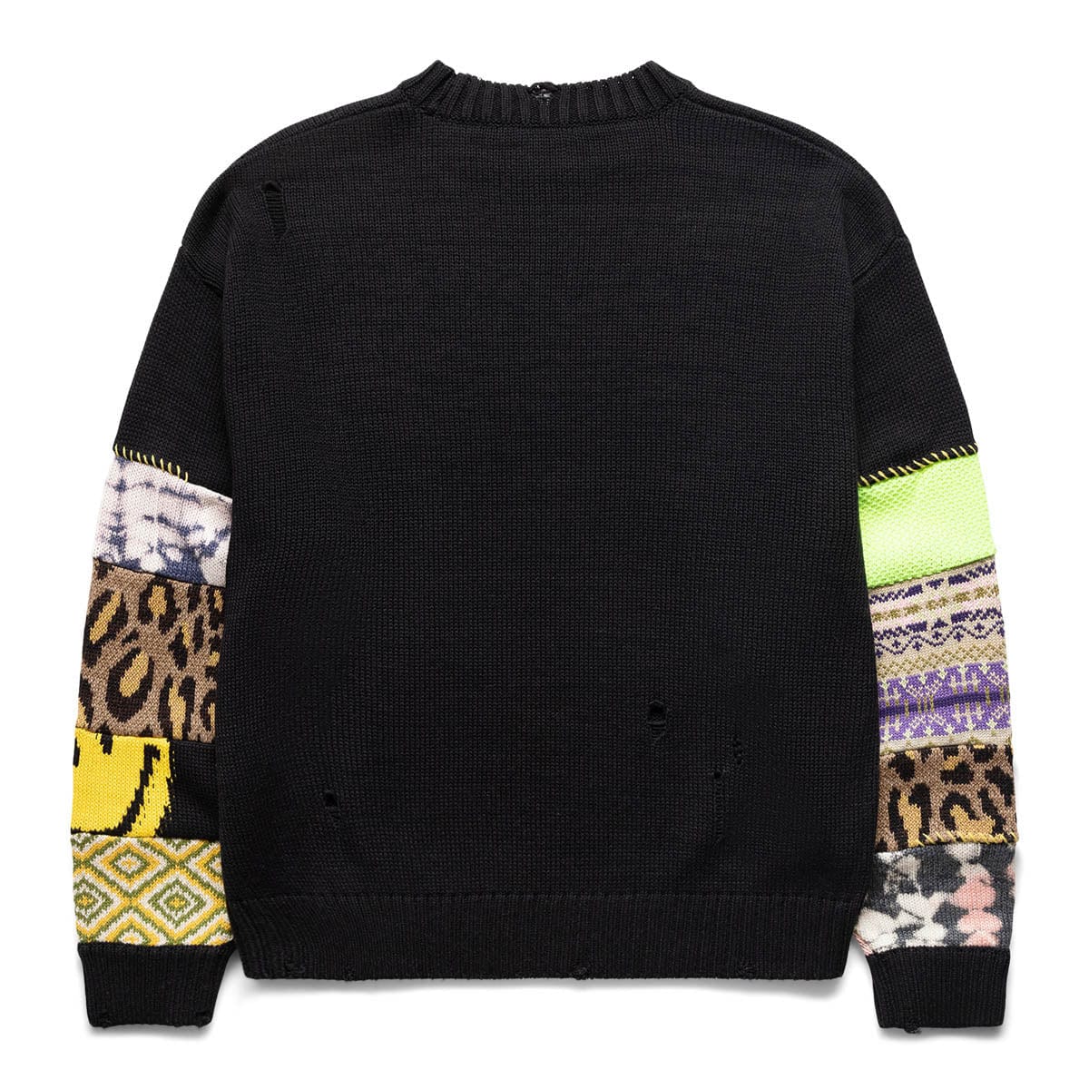 Kapital Knitwear 5G COTTON KNIT HIPPIE SLEEVE CREW SWEATER