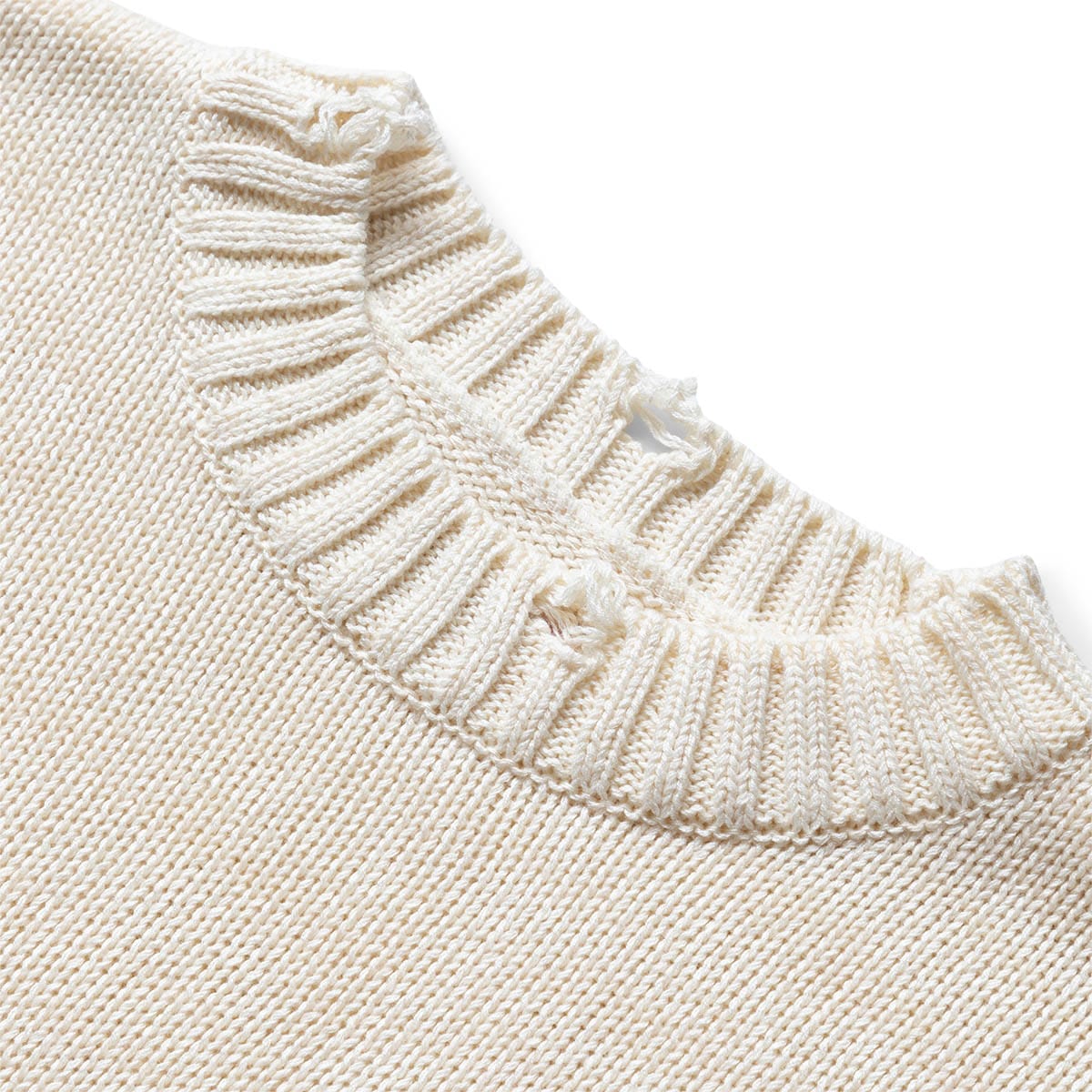 Kapital Knitwear 5G COTTON KNIT HIPPIE SLEEVE CREW SWEATER