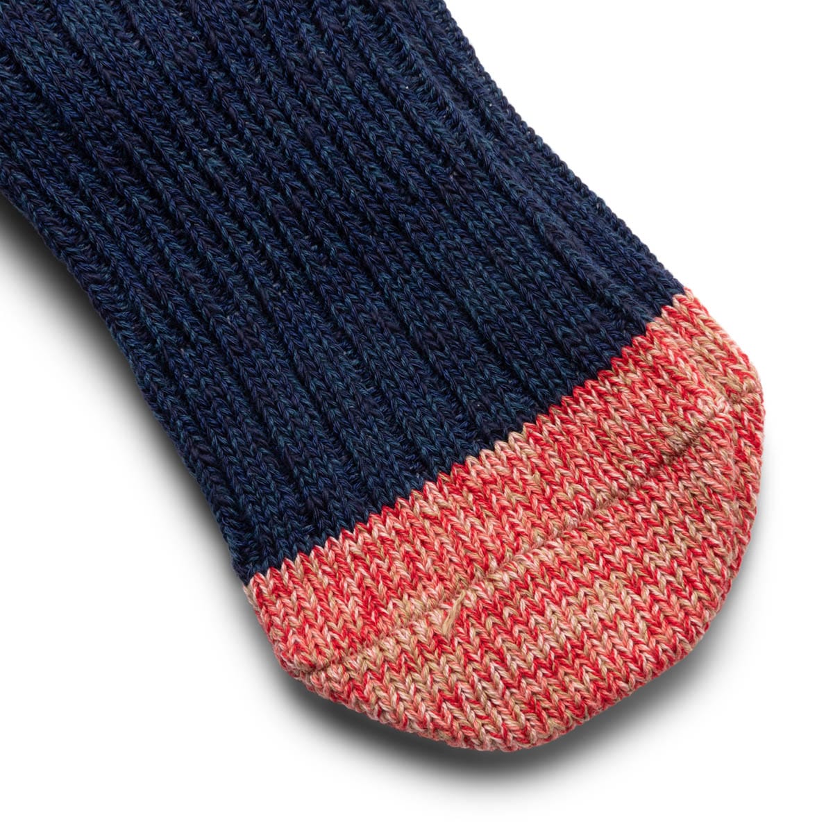 Kapital Socks NAVY / O/S 60 YARNS IVY RAINBOWY HAPPY HEEL HOLD SOCKS