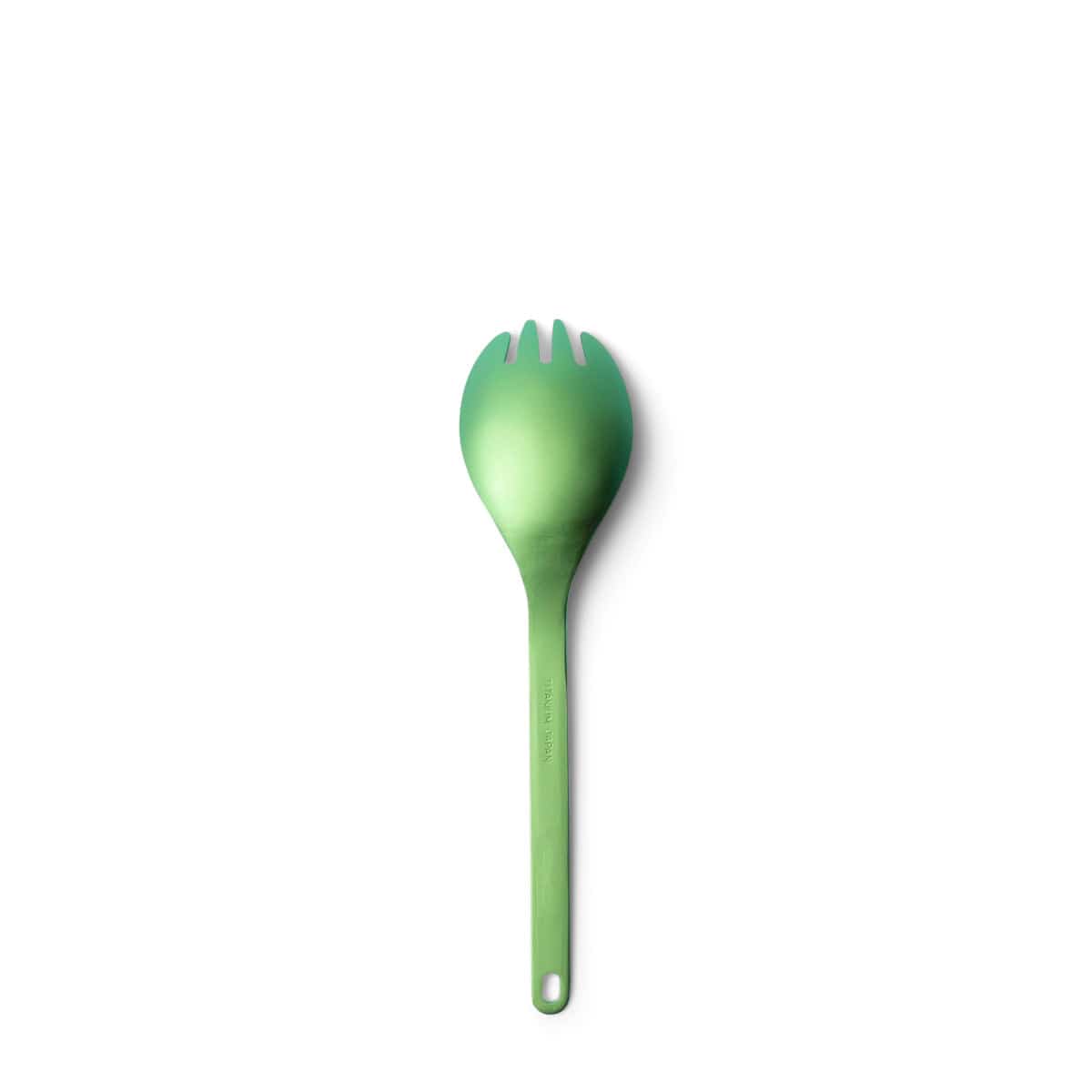 Snow Peak Home GREEN / O/S TITANIUM SPORK