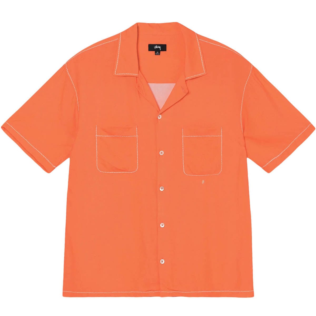 Stüssy Shirts CONTRAST PICK STITCHED SHIRT