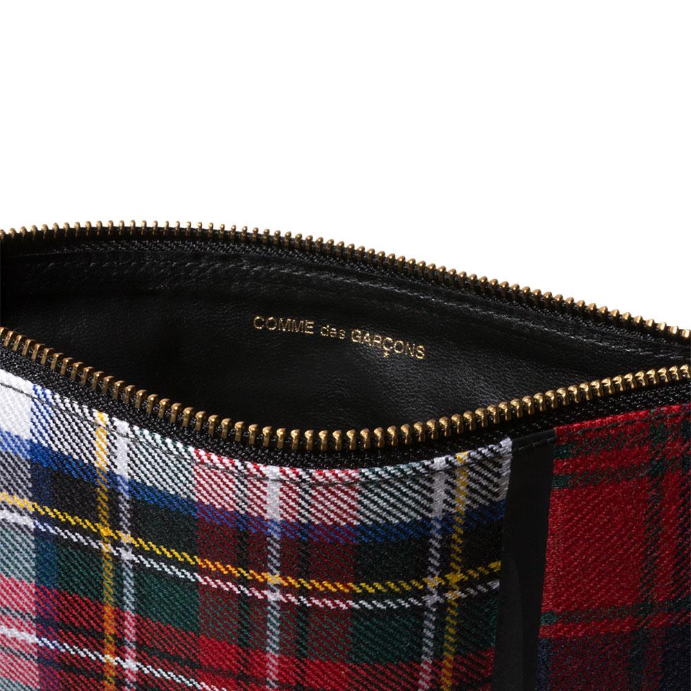 Comme Des Garçons Bags & Accessories RED / O/S TARTAN PATCHWORK