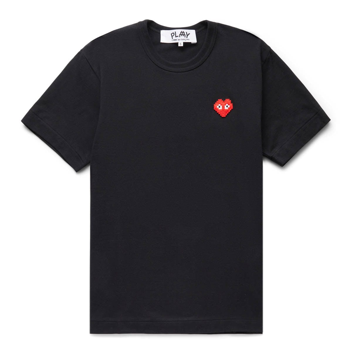 Comme des Garçons Play T-Shirts PLAY INVADER HEART T-SHIRT