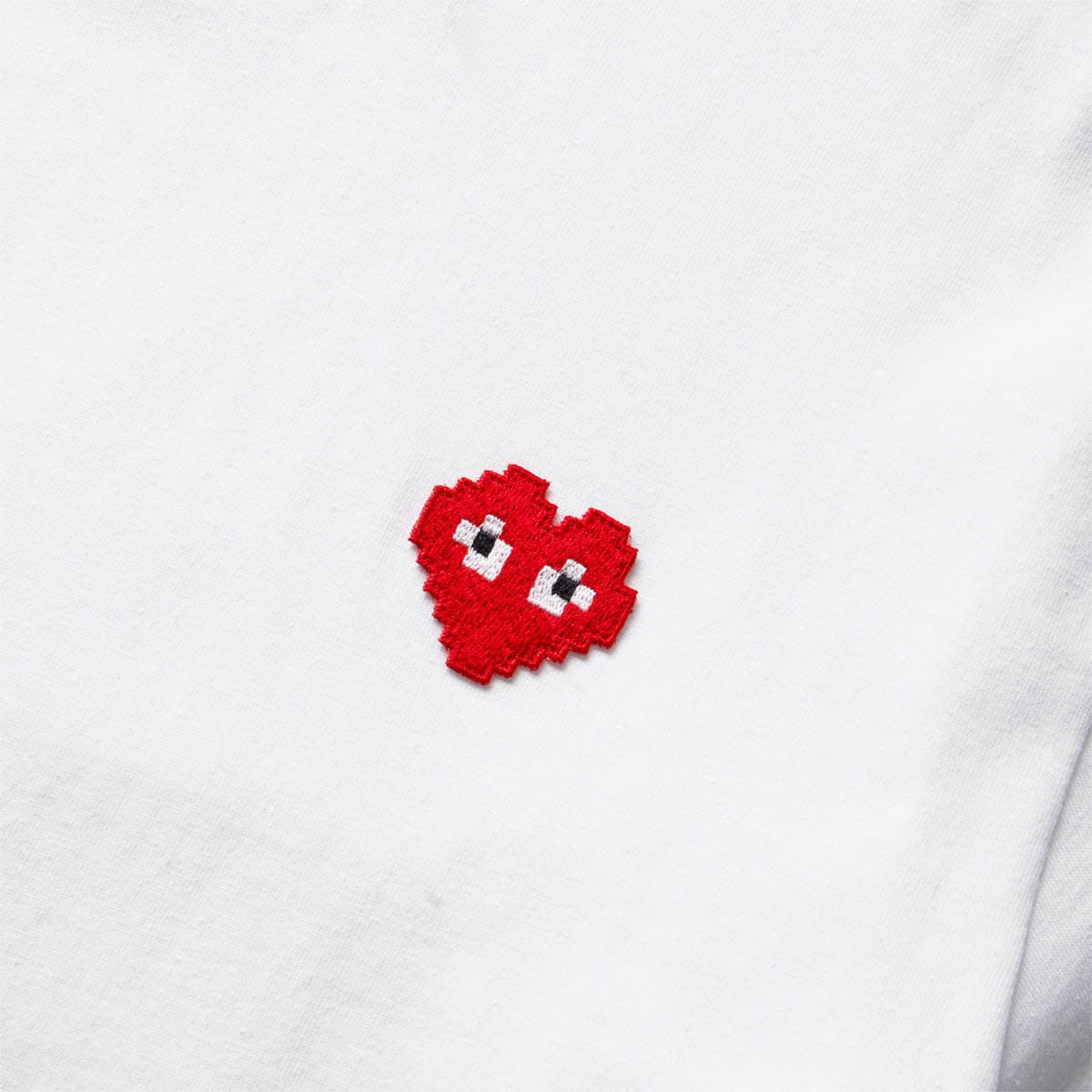 Comme des Garçons Play T-Shirts PLAY INVADER HEART T-SHIRT