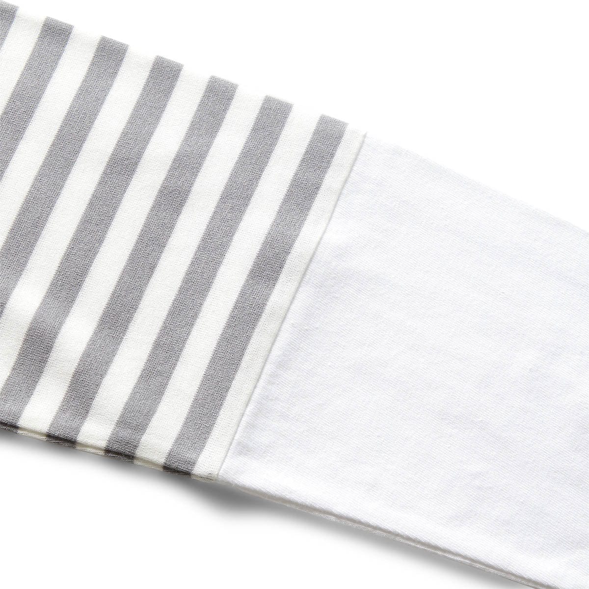 Comme des Garçons Play T-Shirts STRIPED WHITE SLEEVE T-SHIRT