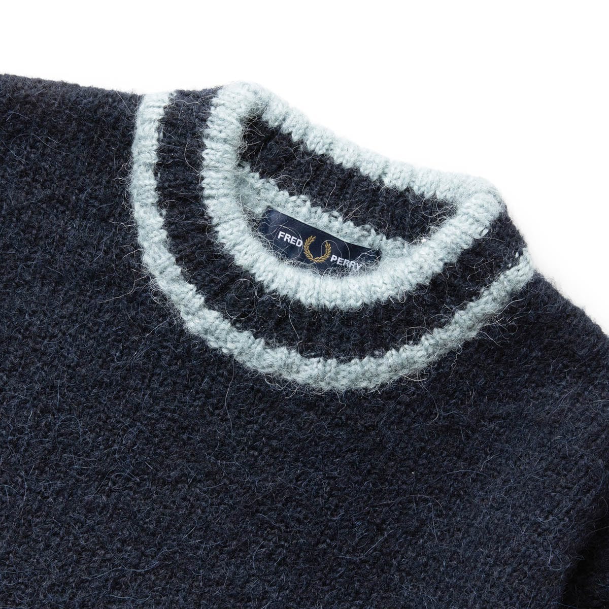 Fred Perry Knitwear ALPACA BLEND CREW NECK JUMPER