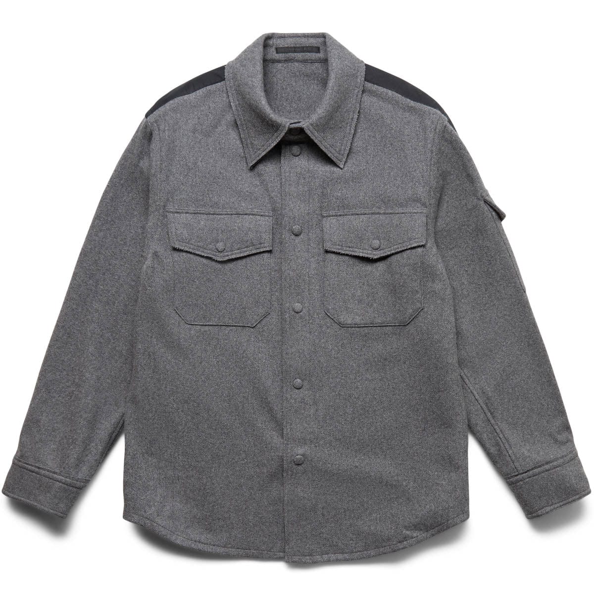 Helmut Lang Shirts FLANNEL SHIRT.MEL WO