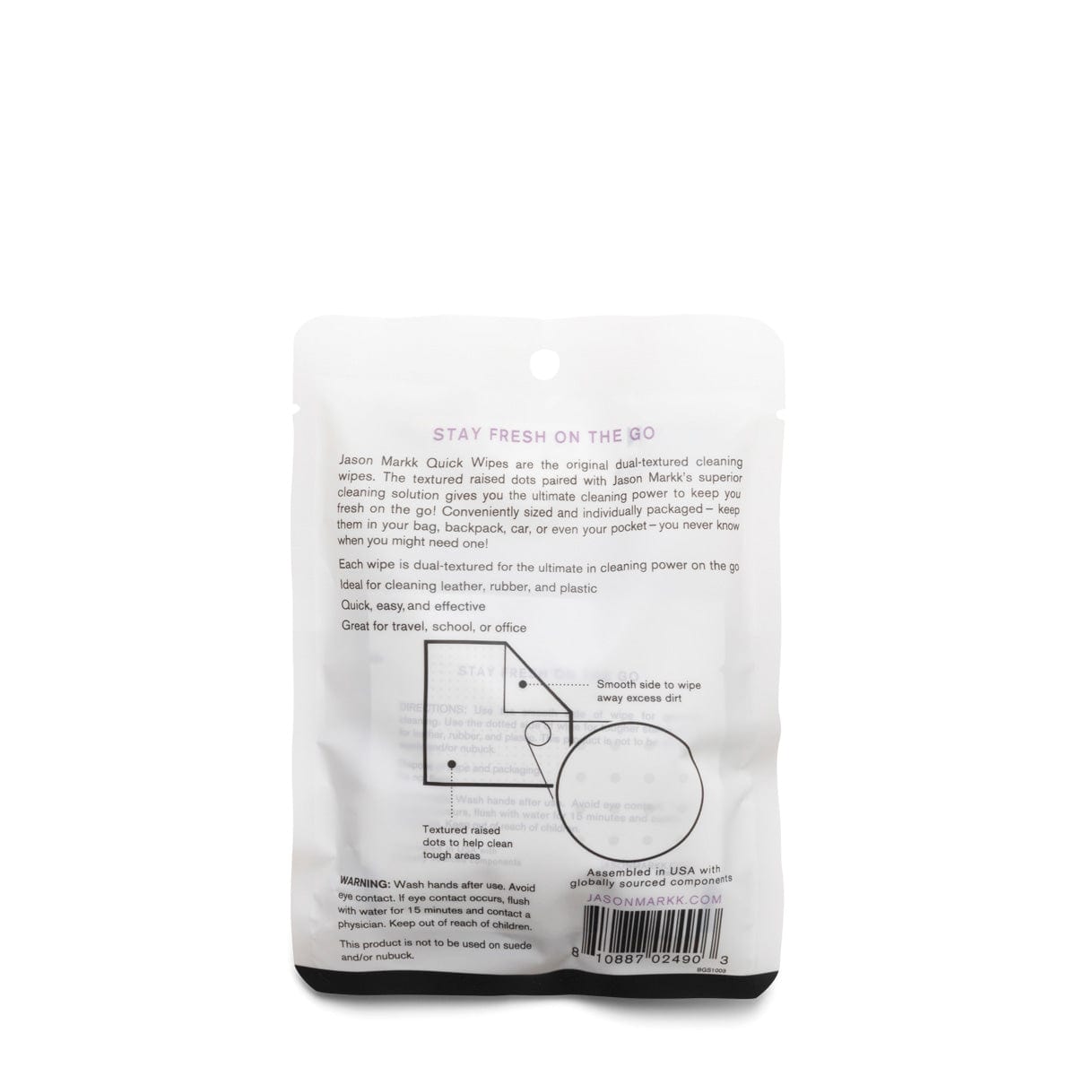 Bodega Store Accessories - Hard Accessories - Miscellaneous N/A / O/S / 130210 QUICK WIPES (3 PACK)