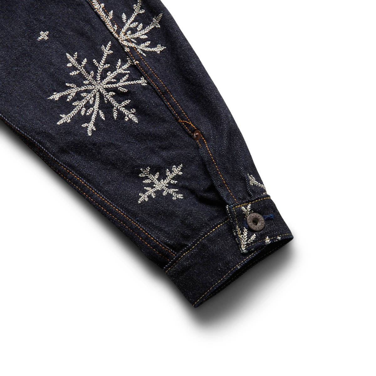 Kapital Outerwear 14OZ DENIM SNOW EMBROIDERY 1ST JKT