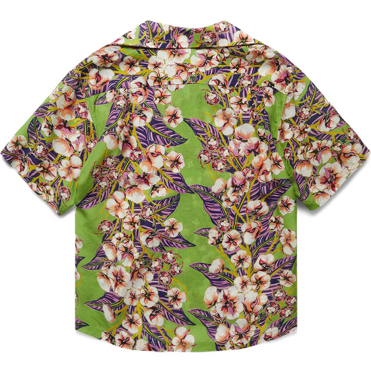 Kapital Shirts SILK RAYON COTTON-FLOWER WRANGLE COLLAR ALOHA SHIRT