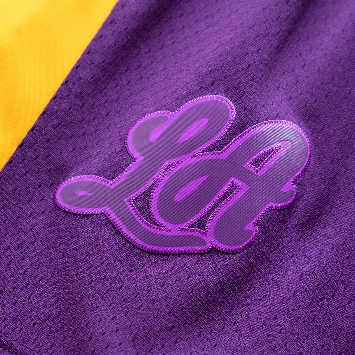 Mitchell & Ness Shorts X BODEGA WORLDWIDE RESPECT LAKERS SHORTS