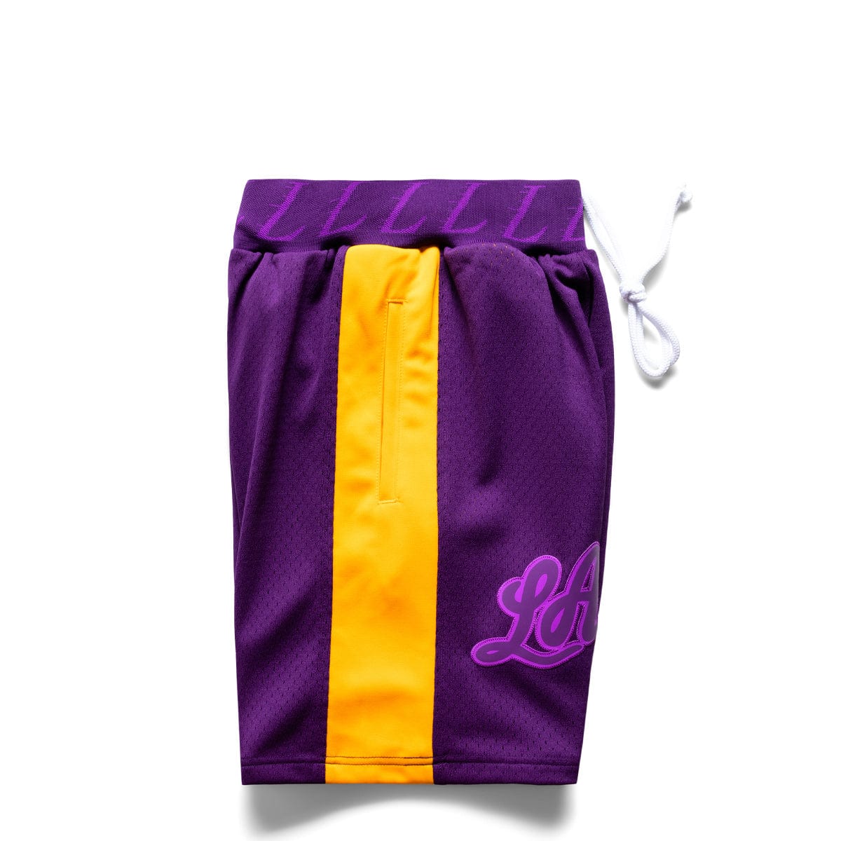 Mitchell & Ness Shorts X BODEGA WORLDWIDE RESPECT LAKERS SHORTS