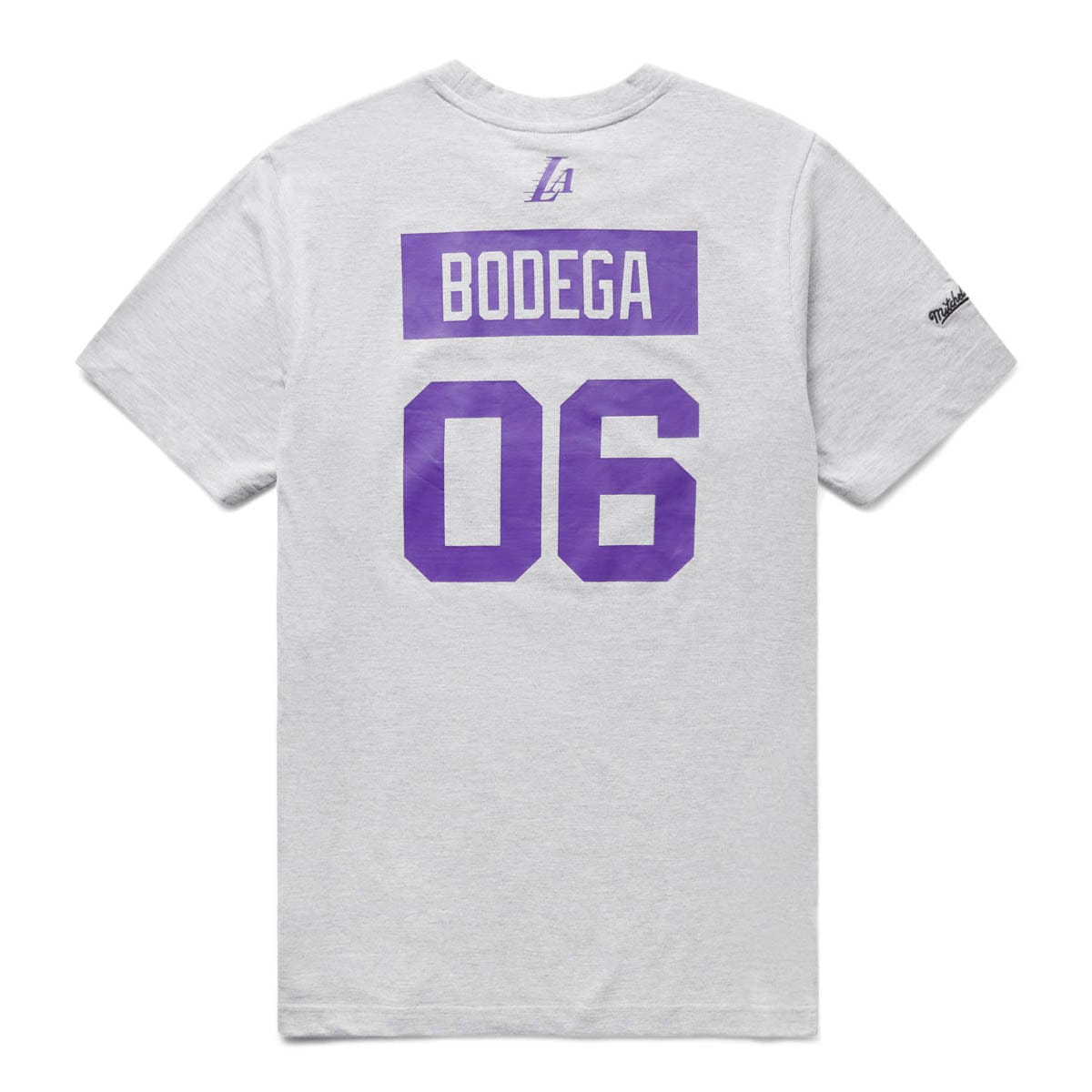 Mitchell & Ness T-Shirts X BODEGA WORLDWIDE RESPECT LAKERS S/S TEE