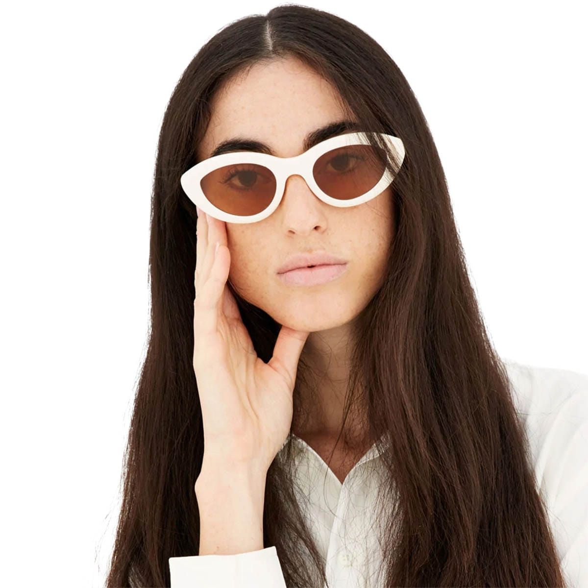 SUPER by Retrosuperfuture Sunglasses PANNA / O/S COCCA