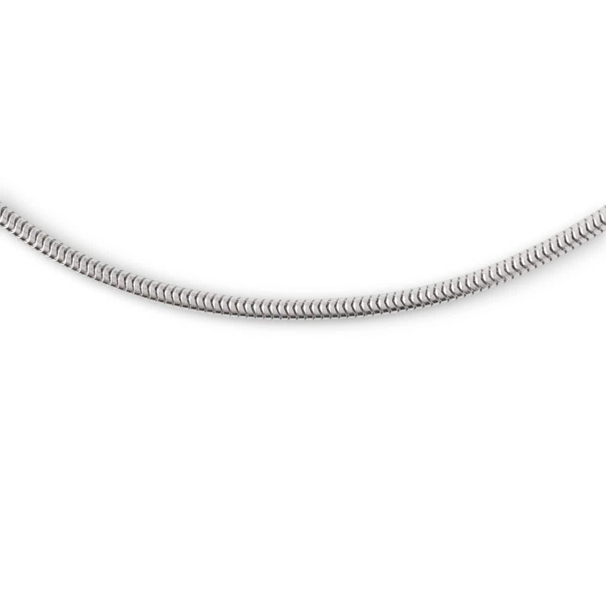 Tom Wood Jewelry 925 STERLING SILVER / 18 IN. SNAKE CHAIN